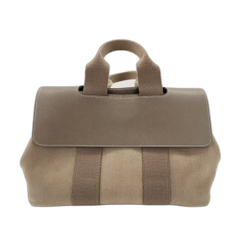HERMES Valparaiso Tote Bag beige WS34296
