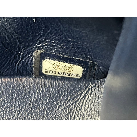 CHANEL Matelasse Shoulder Bag Navy WS34301