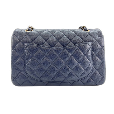 CHANEL Matelasse Shoulder Bag Navy WS34301