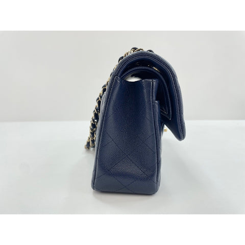 CHANEL Matelasse Shoulder Bag Navy WS34301