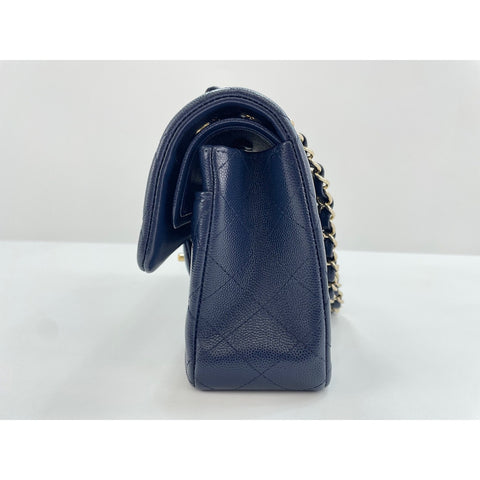 CHANEL Matelasse Shoulder Bag Navy WS34301