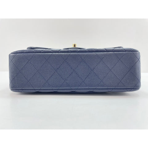 CHANEL Matelasse Shoulder Bag Navy WS34301
