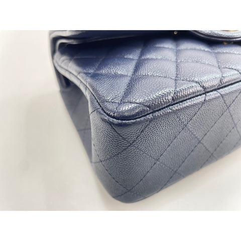 CHANEL Matelasse Shoulder Bag Navy WS34301