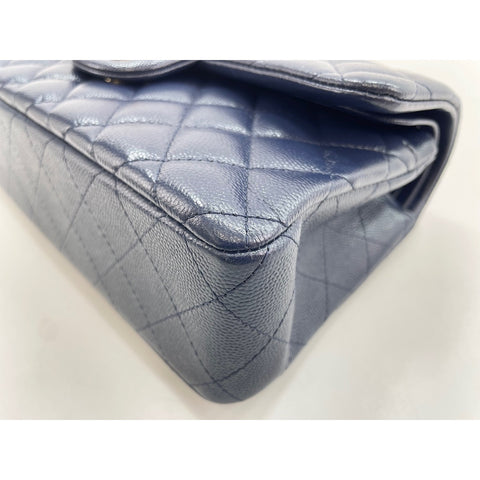 CHANEL Matelasse Shoulder Bag Navy WS34301