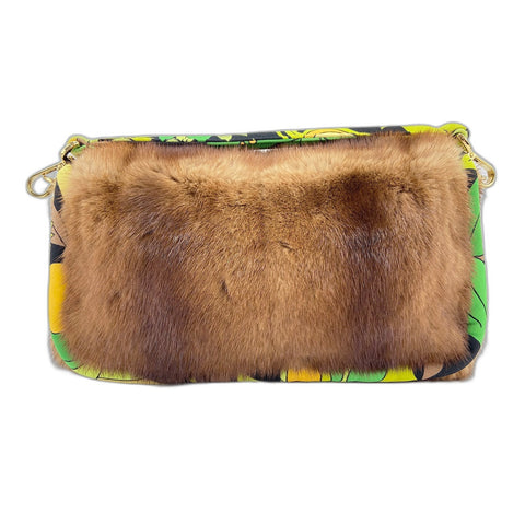 FENDI baguette Shoulder Bag green WS34303