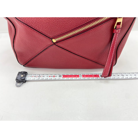 LOEWE puzzle Shoulder Bag Red WS34305