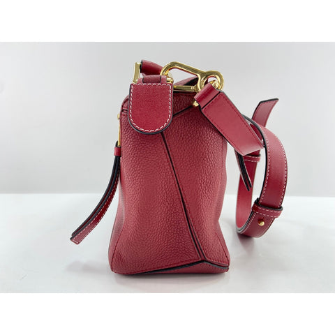 LOEWE puzzle Shoulder Bag Red WS34305
