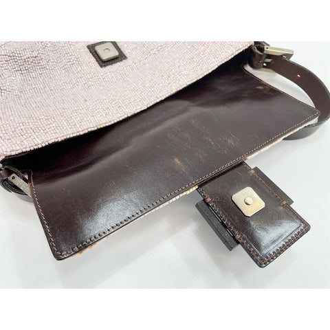 FENDI Mamma bucket Shoulder Bag pink WS34307
