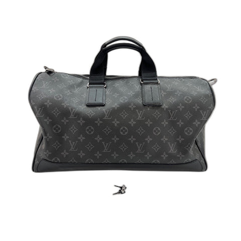 LOUIS VUITTON Keepol Voyage Boston bag black WS34308