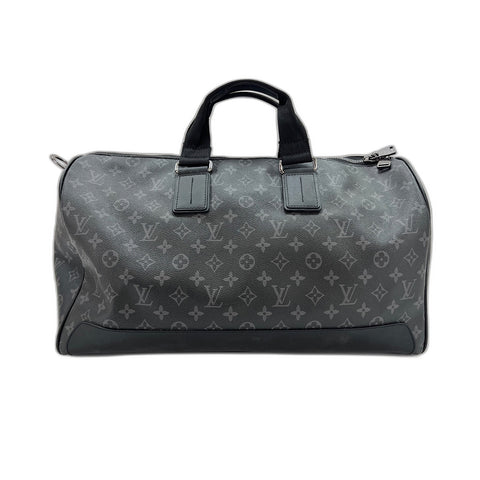 LOUIS VUITTON Keepol Voyage Boston bag black WS34308