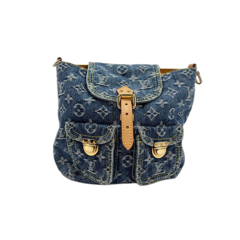 LOUIS VUITTON Sac A Dos Rucksack · Tagesrucksack blau WS34309