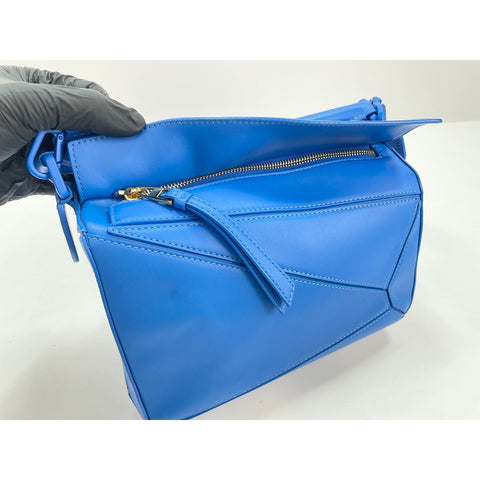 LOEWE Puzzle bag Shoulder Bag blue WS34313