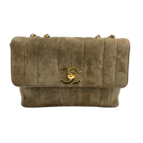 CHANEL Mademoiselle Shoulder Bag green WS34314