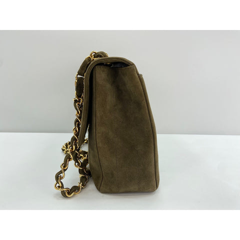 CHANEL Mademoiselle Shoulder Bag green WS34314