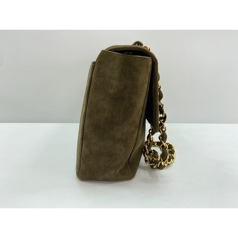 CHANEL Mademoiselle Shoulder Bag green WS34314