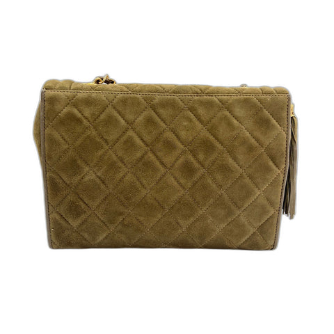 CHANEL Matelasse Shoulder Bag green WS34315