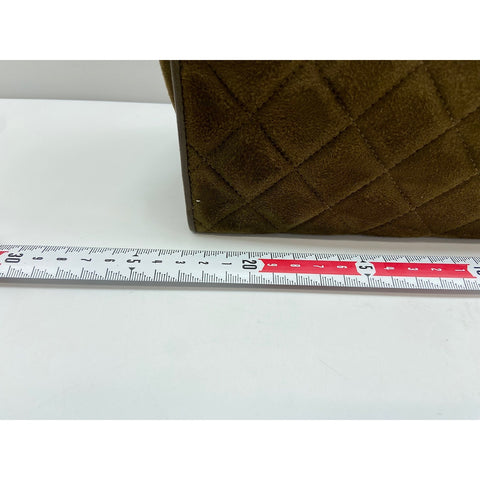 CHANEL Matelasse Shoulder Bag green WS34315