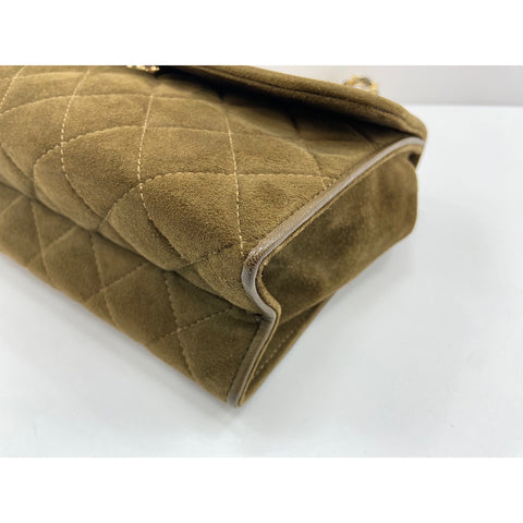 CHANEL Matelasse Shoulder Bag green WS34315