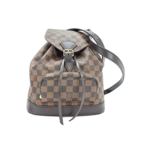 LOUIS VUITTON Montsouris Backpack  Daypack Brown WS34316
