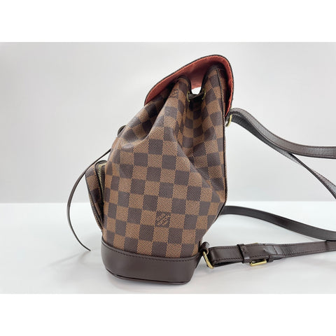 LOUIS VUITTON Montsouris Backpack  Daypack Brown WS34316