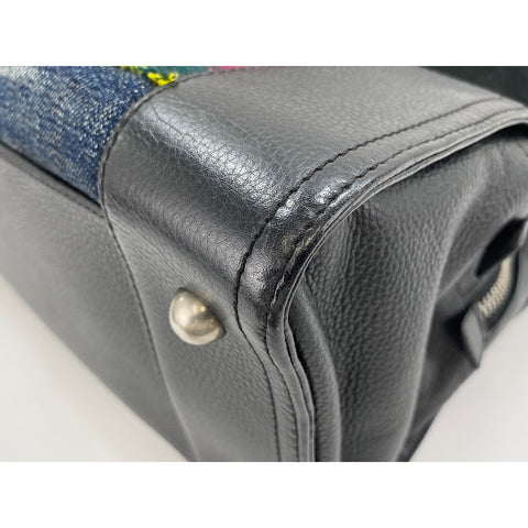 LOEWE Amazona x Comme des Garons Collaboration Boston bag Navy WS34317