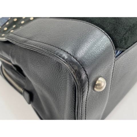 LOEWE Amazona x Comme des Garons Collaboration Boston bag Navy WS34317