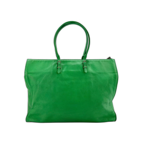 BALENCIAGA Paper A4 Tote Shoulder Bag green WS34322