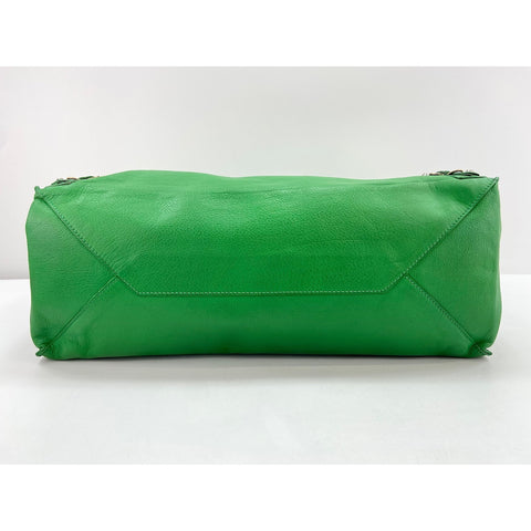 BALENCIAGA Paper A4 Tote Shoulder Bag green WS34322