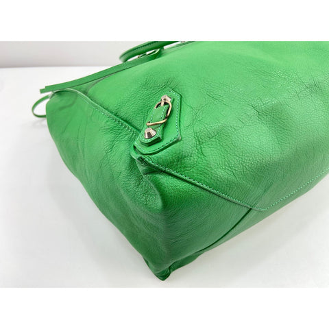 BALENCIAGA Paper A4 Tote Shoulder Bag green WS34322