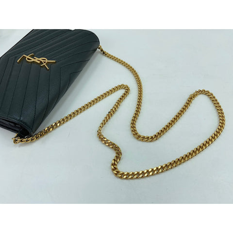 SAINT LAURENT PARIS Cassandra Shoulder Bag gray WS34323