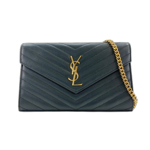 SAINT LAURENT PARIS Cassandra Shoulder Bag gray WS34323