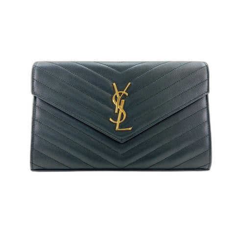 SAINT LAURENT PARIS Cassandra Shoulder Bag gray WS34323