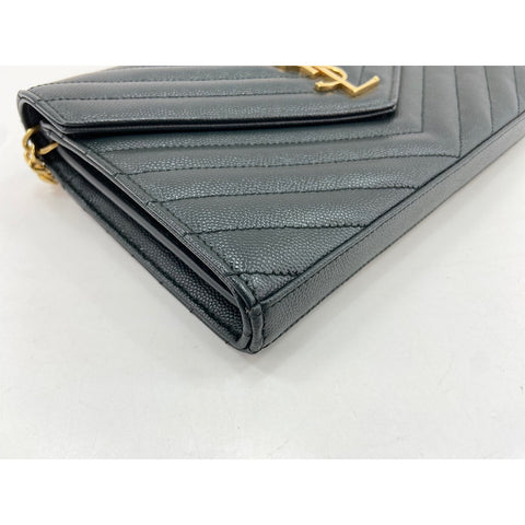 SAINT LAURENT PARIS Cassandra Shoulder Bag gray WS34323