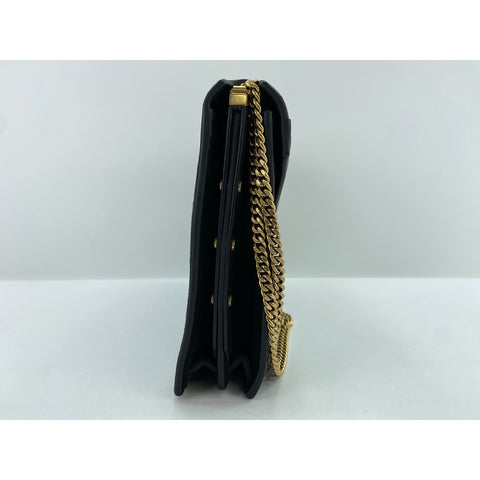 SAINT LAURENT PARIS Cassandra Umhängetasche schwarz WS34324