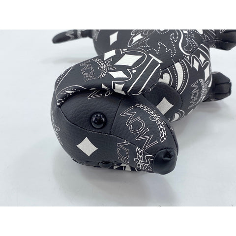 MCM Visetos Dachshund Monogram Other miscellaneous goods black WS34326