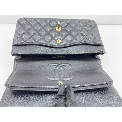 CHANEL Matelasse Shoulder Bag black WS34330