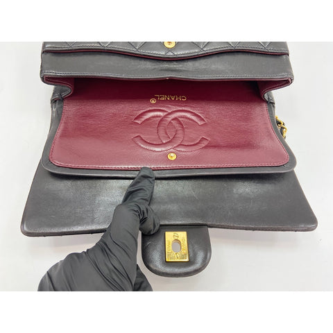 CHANEL Matelasse Shoulder Bag black WS34332