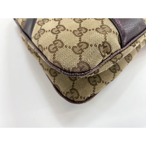GUCCI Bamboo Shoulder Bag purple WS34335