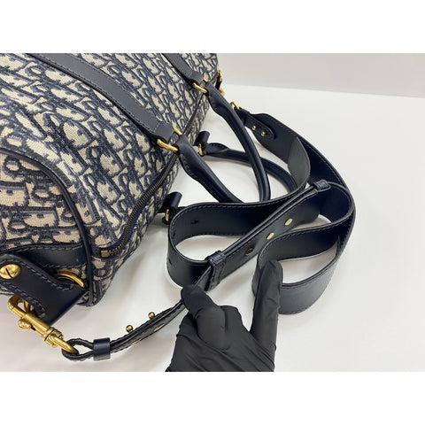 Christian Dior Boston bag Navy WS34336