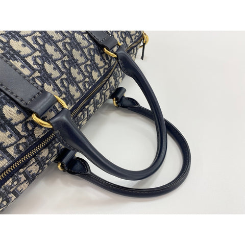 Christian Dior Boston bag Navy WS34336