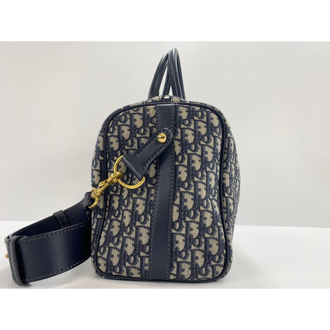 Christian Dior Boston bag Navy WS34336