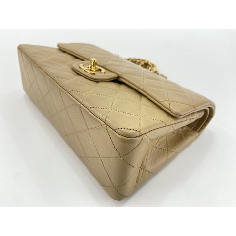 CHANEL Matelasse Shoulder Bag beige WS34337