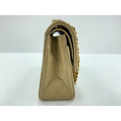 CHANEL Matelasse Shoulder Bag beige WS34337
