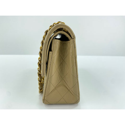 CHANEL Matelasse Shoulder Bag beige WS34337
