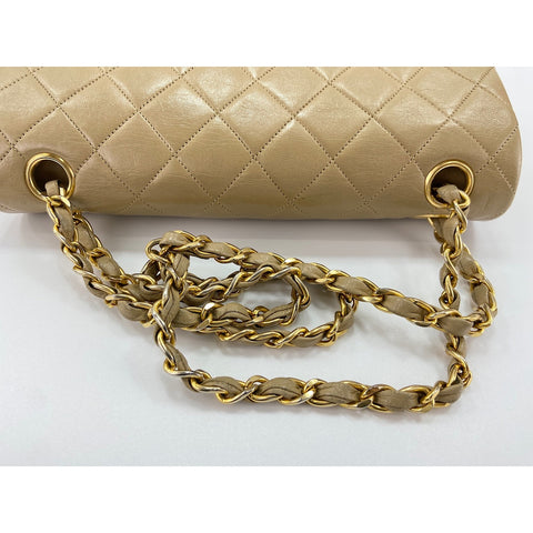 CHANEL Matelasse Shoulder Bag beige WS34337
