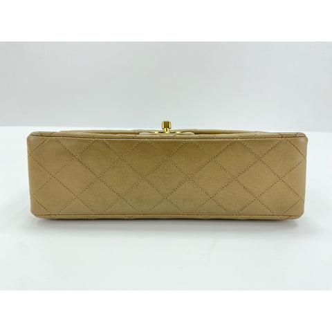 CHANEL Matelasse Shoulder Bag beige WS34337