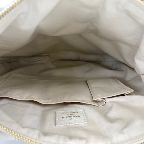 LOUIS VUITTON Marina PM Handbag white WS34342