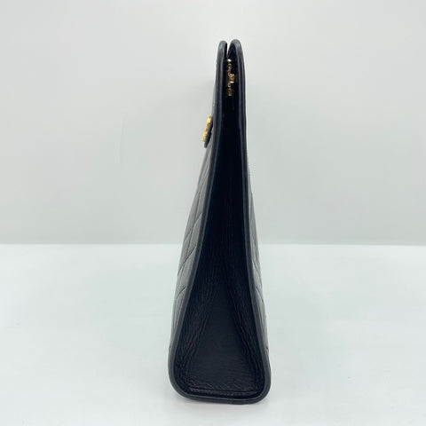 CHANEL Matelasse Clutch bag black WS34343