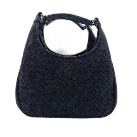 BOTTEGAVENETA Campana INTRECCIATO Handbag black WS34344
