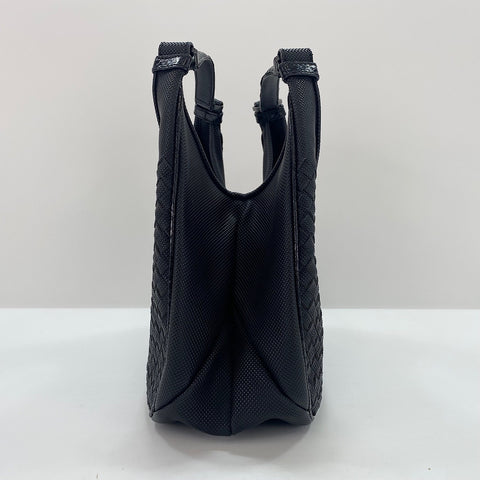 BOTTEGAVENETA Campana INTRECCIATO Handbag black WS34344